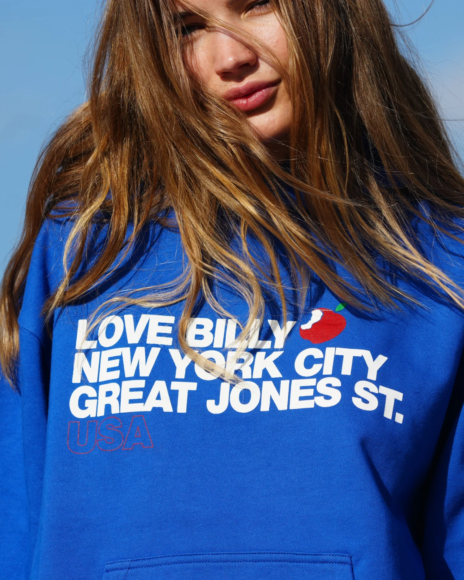 Cobalt NYC Hoodie - Image 2