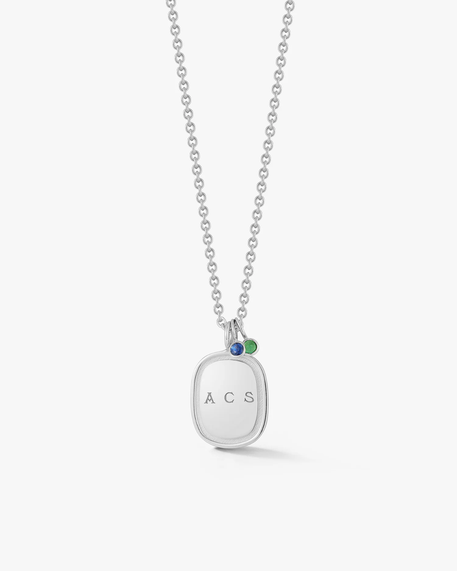 Gemstone Drops in Silver - Image 2