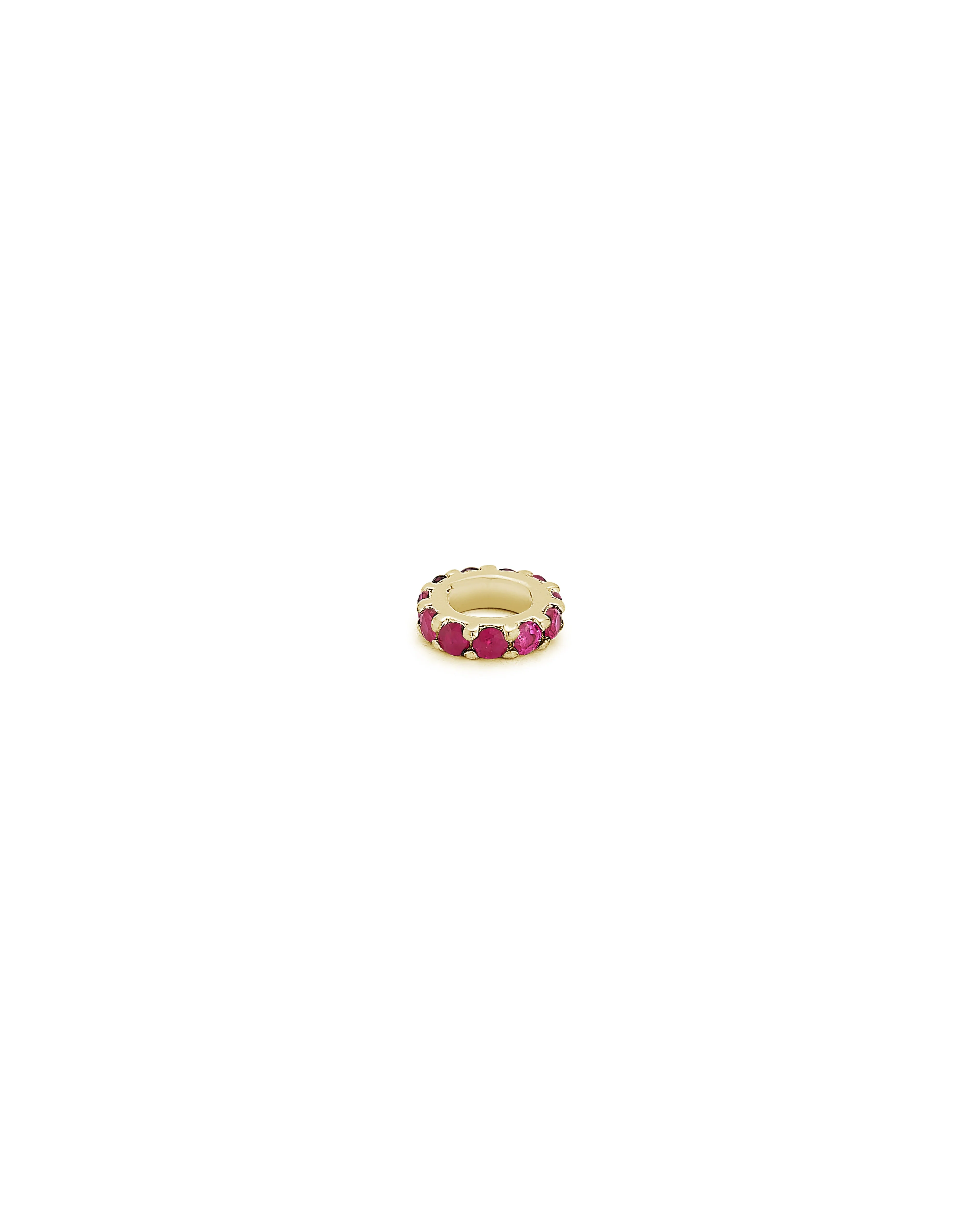 Gemstone Halo in Gold - Image 3