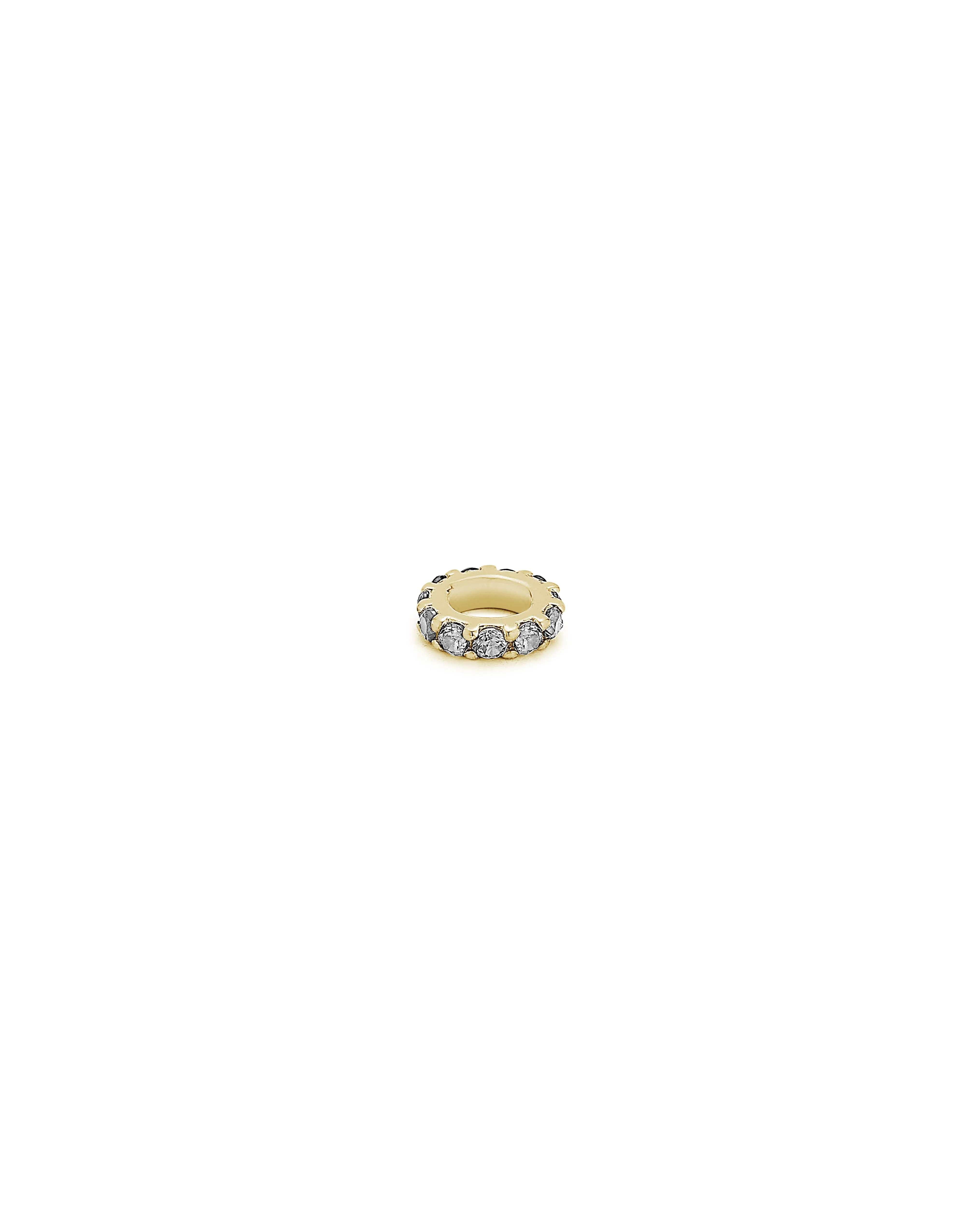 Gemstone Halo in Gold - Image 4