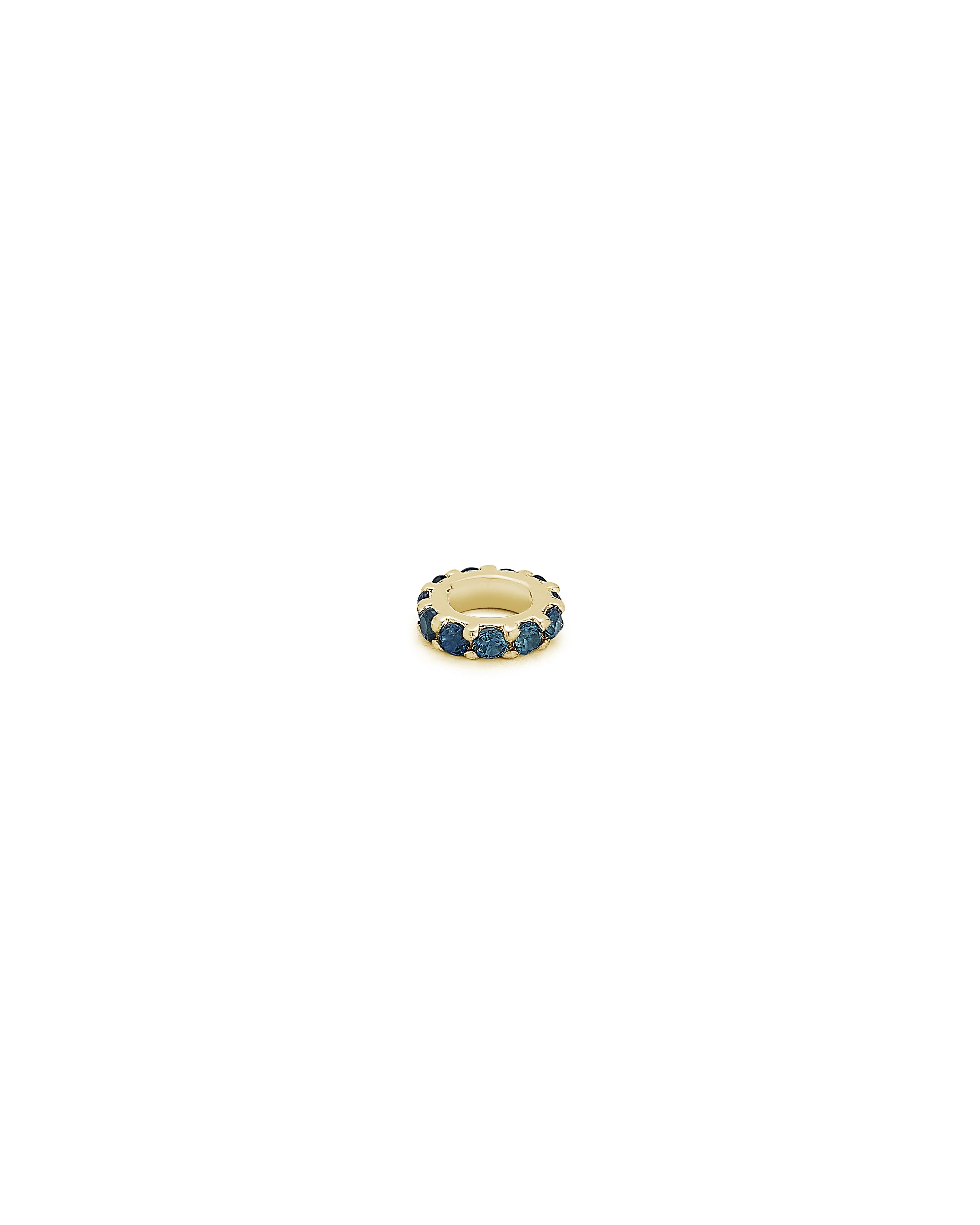 Gemstone Halo in Gold - Image 5