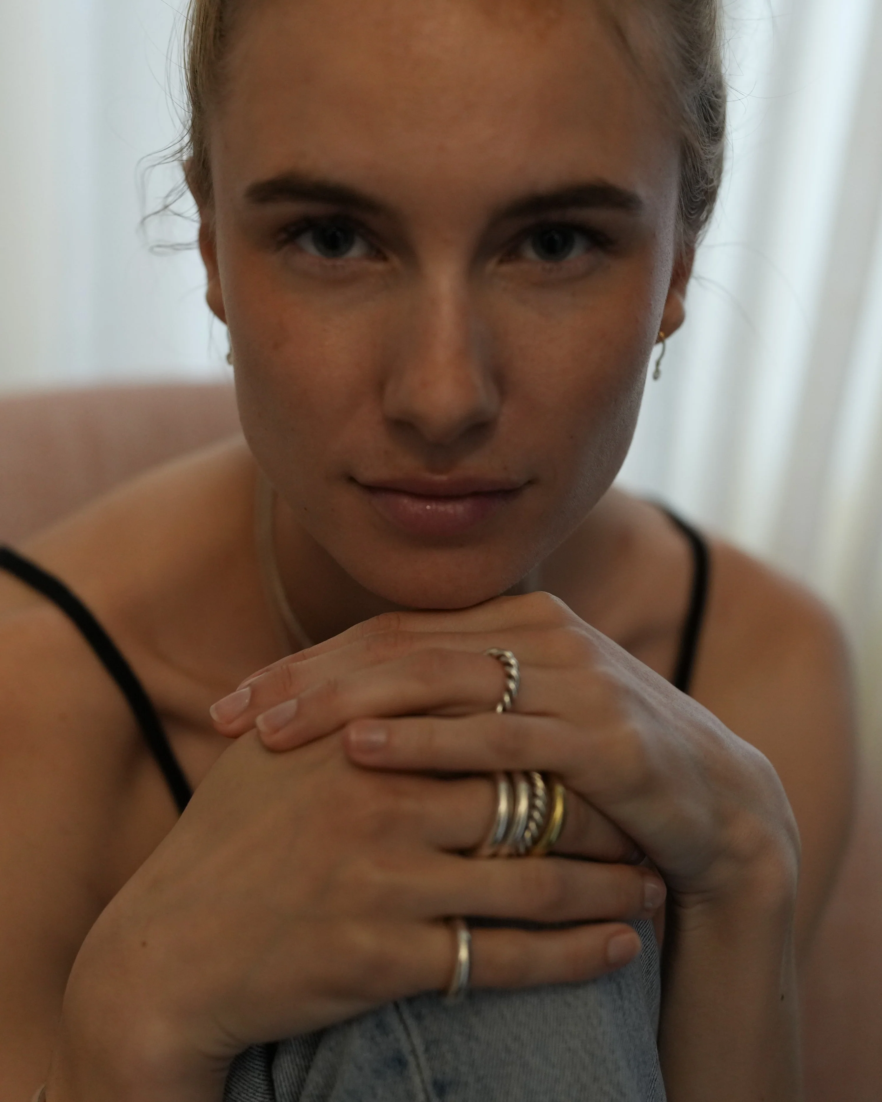 Twisted Carousel Ring in Silver - Image 3