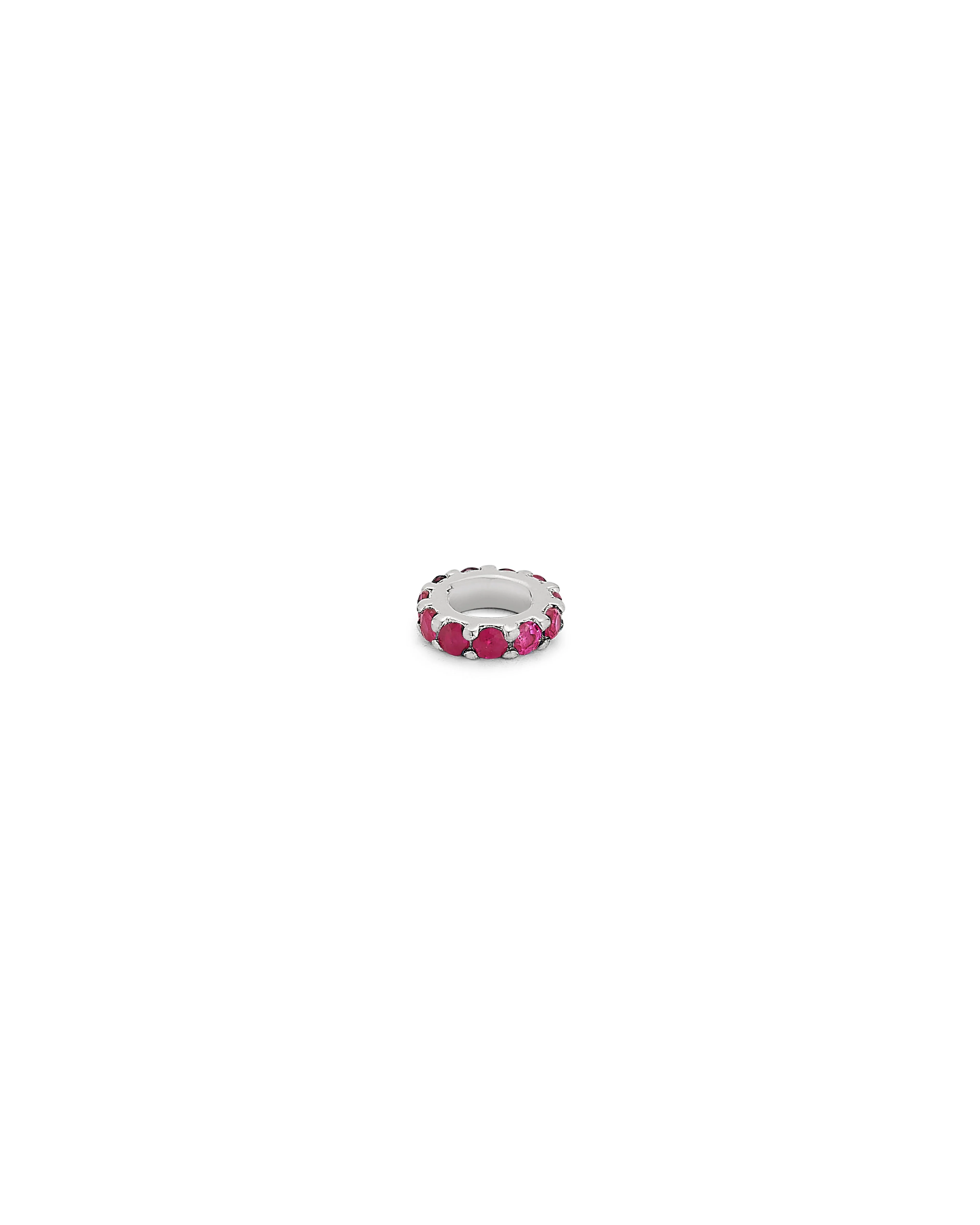 Gemstone Halo in Silver - Image 3