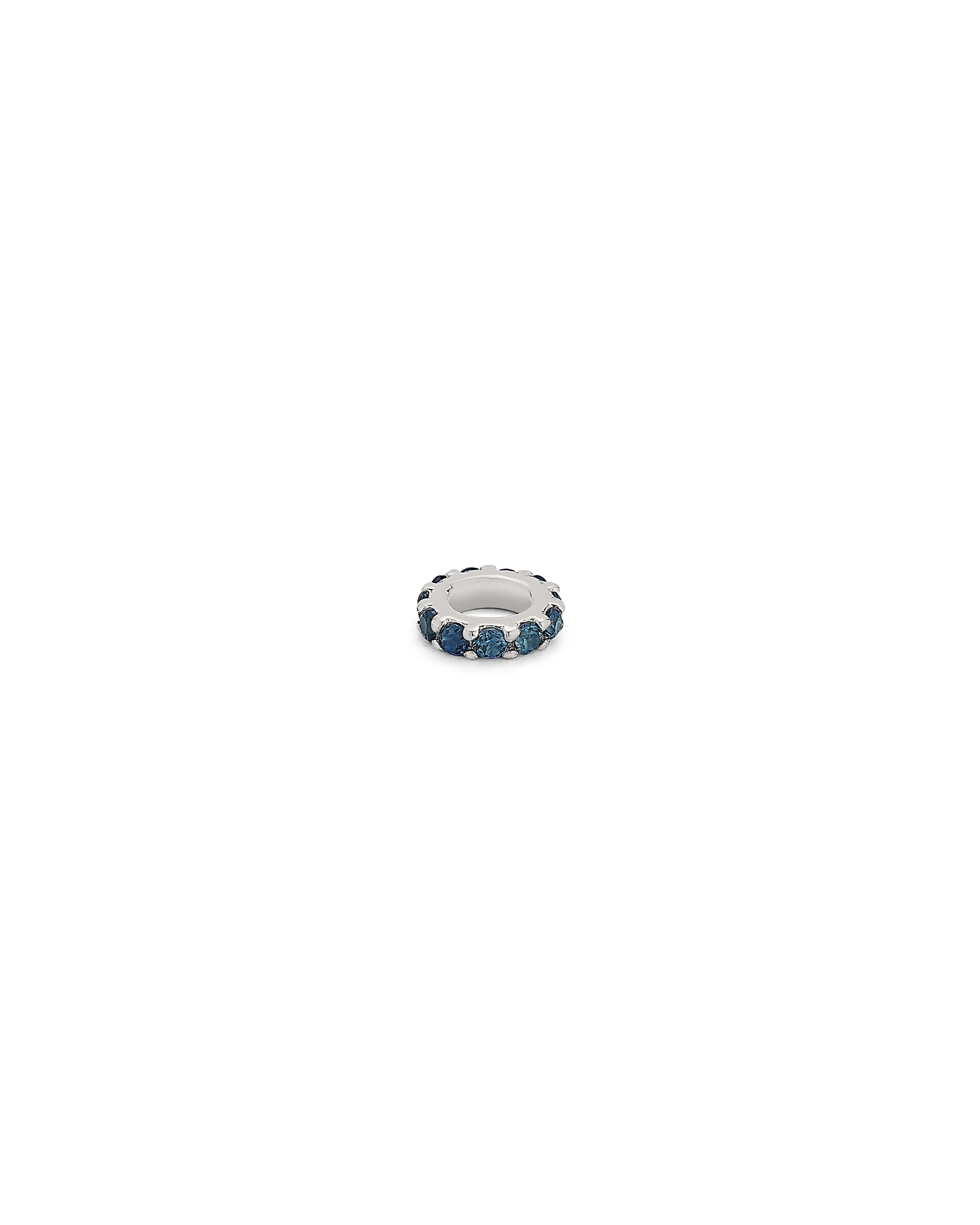 Gemstone Halo in Silver - Image 4