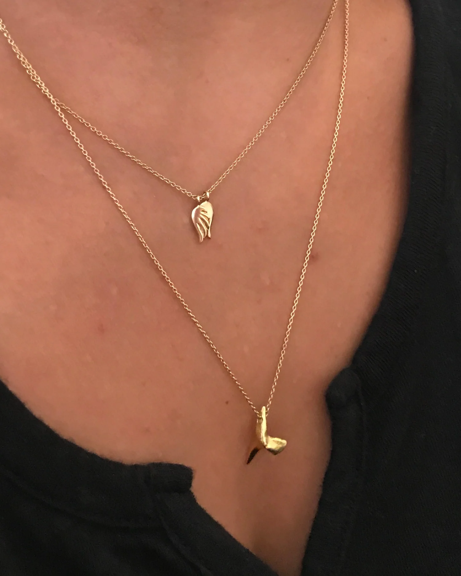 Small Gold Shark Tooth - Image 3
