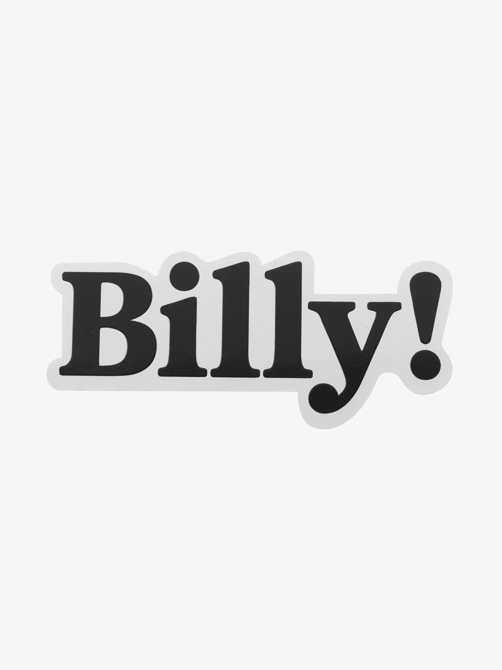 Classic Vinyl Stickers | Billy! - Image 3