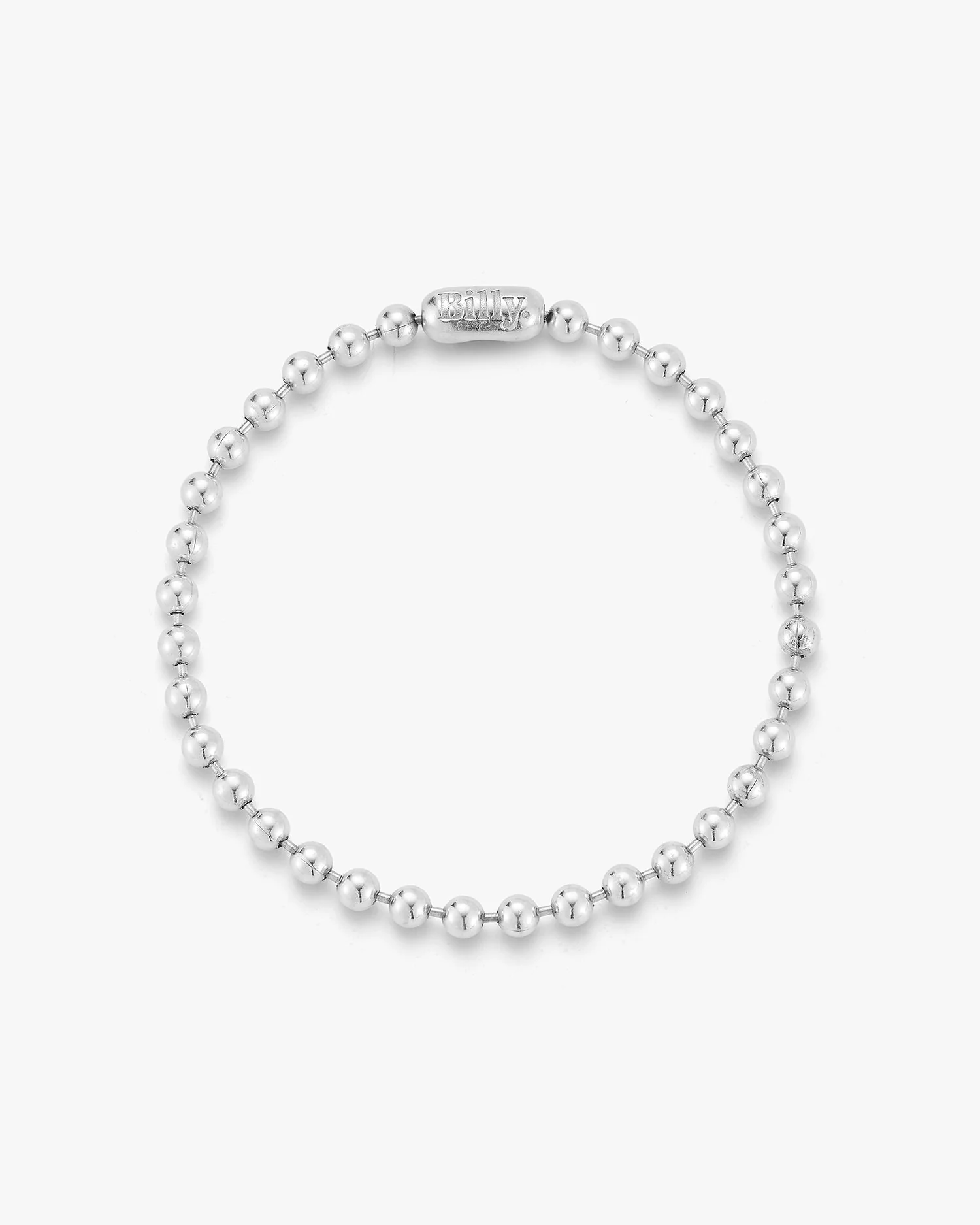 Ball Chain Bracelet in Silver - Image 3