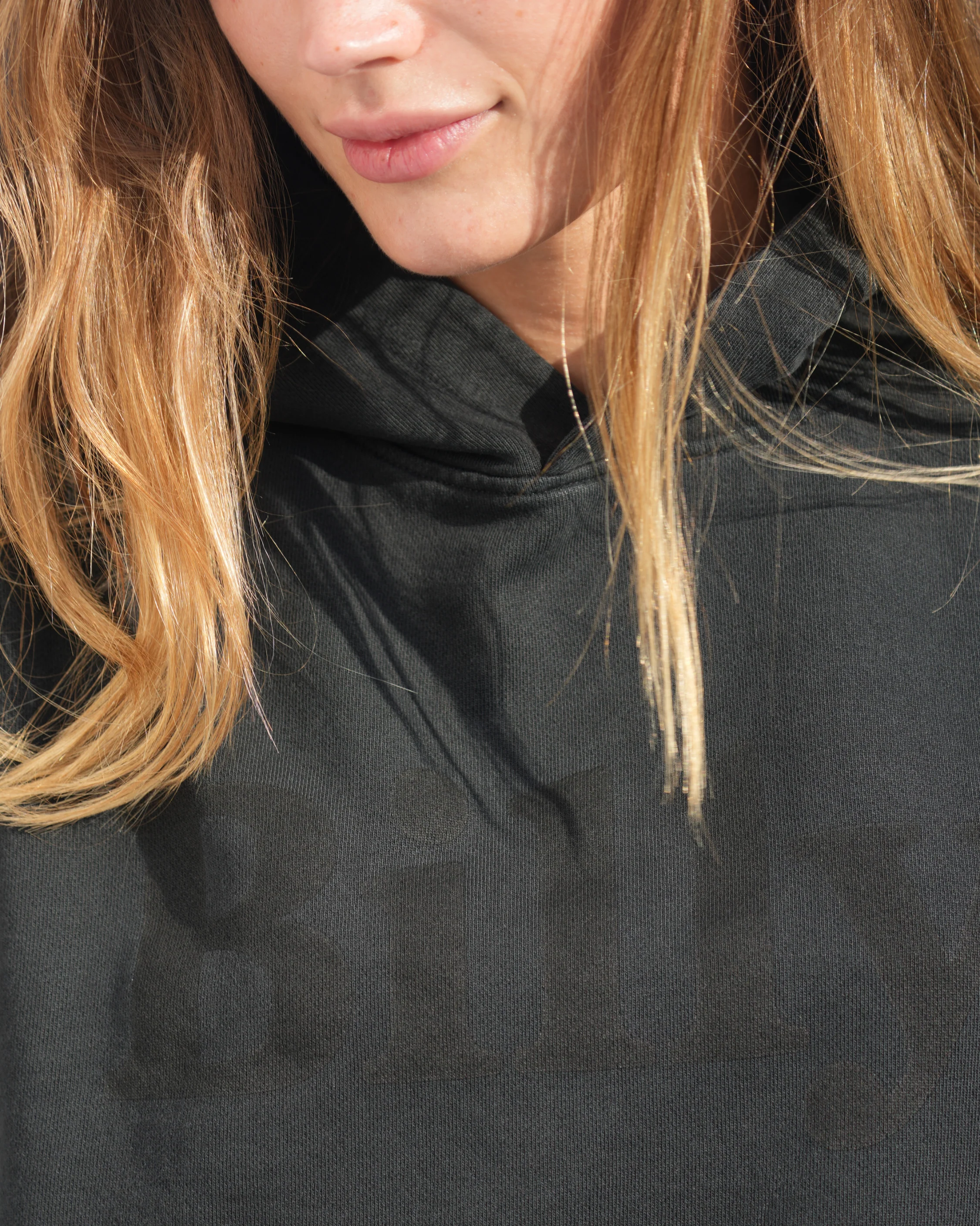 Black on Black Hoodie - Image 3