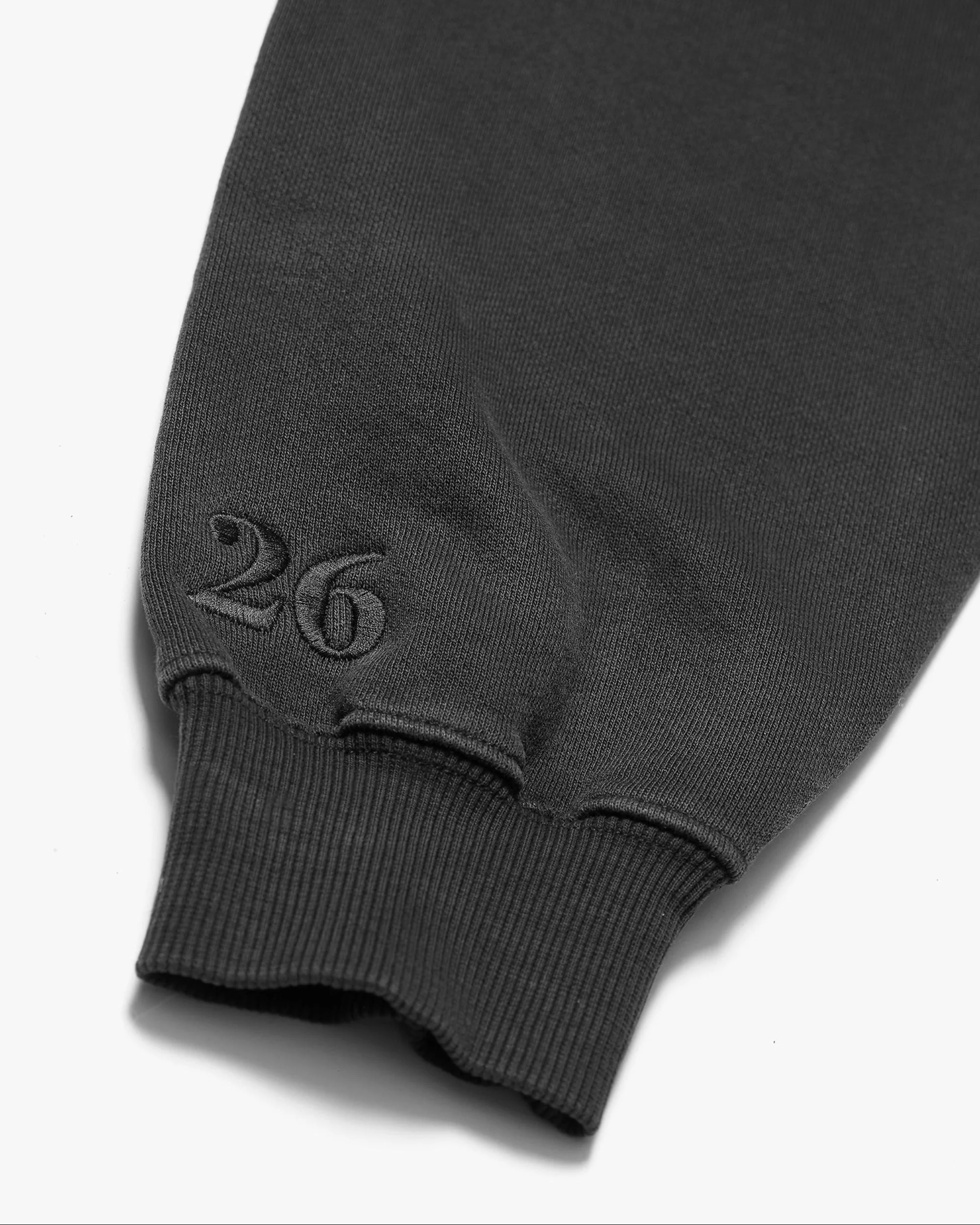 Black on Black Hoodie - Image 5