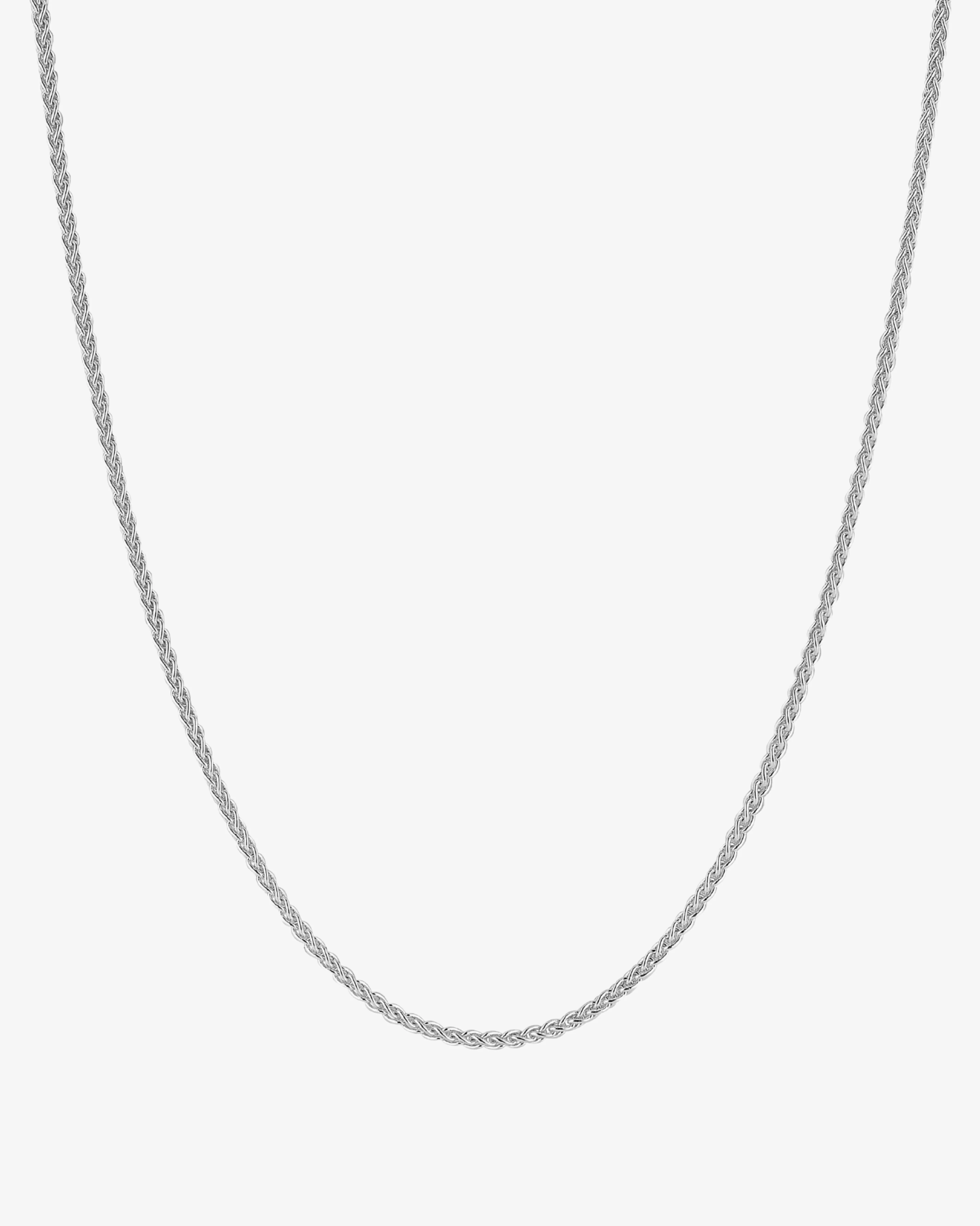 Silver Wheat Chain
